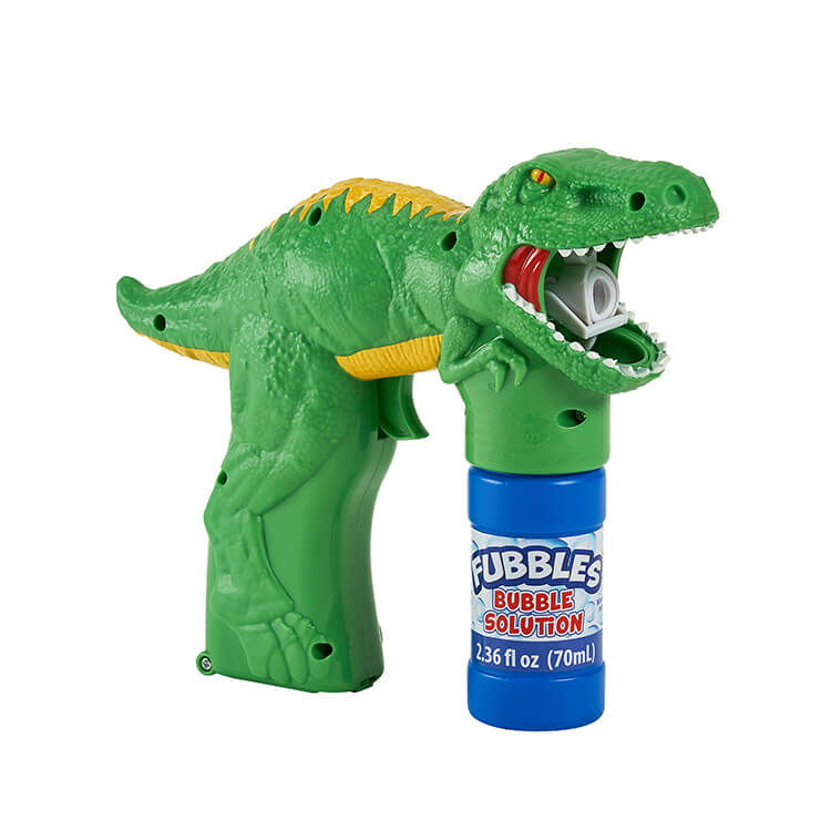 Dinosaur Bubble Machine Gun Toy With Bubble Solution