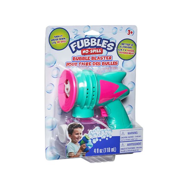 FUBBLES® NO SPILL® BUBBLE BLASTER | Little Kids, Inc.