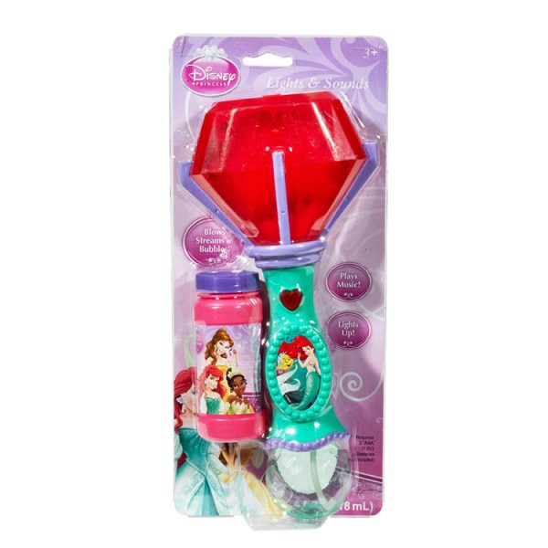 DISNEY™ Princess Lights and Sound Bubble Wand | Little Kids, Inc.