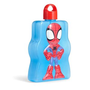 Marvel Spiderman 3D Backpack Blue with Waterbottle 